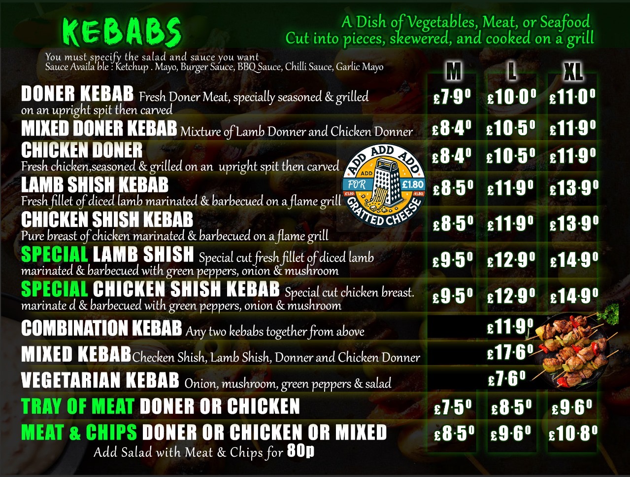 Kebabs